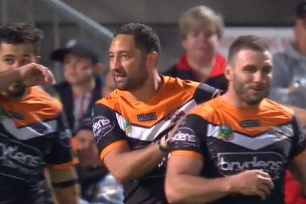 Article image for Benji Marshall back after a month for crucial clash