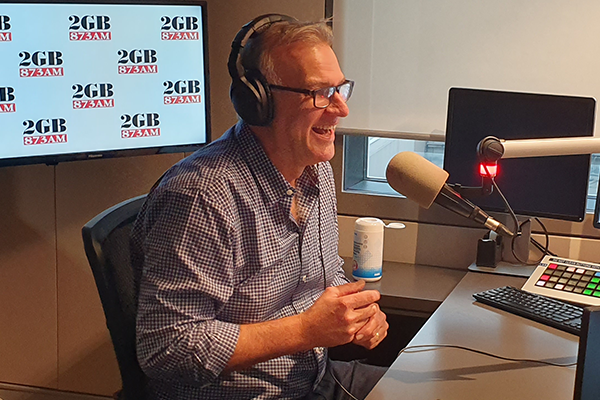 STARTS TODAY | Jim Wilson takes the reins of 2GB Drive