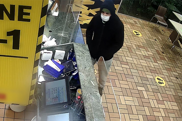 Article image for WATCH | Police release CCTV in search for armed robber