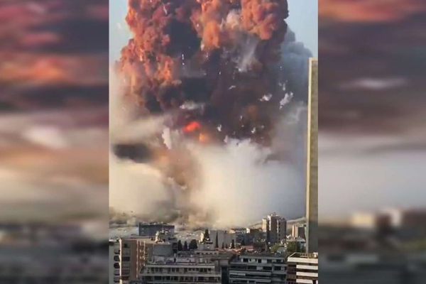 ‘Like a war zone’: Australian in Beirut describes chaotic scenes one week on