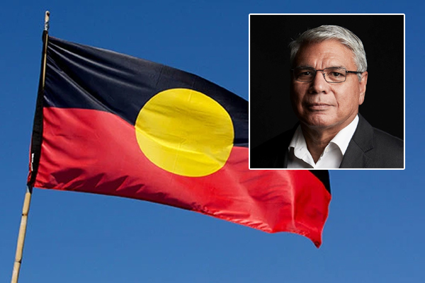 Article image for Warren Mundine offers solution to free Aboriginal flag from copyright claim