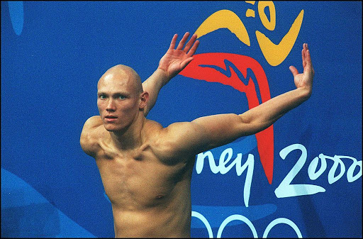 Michael Klim hears Ray Hadley’s commentary of his gold medal win for the first time