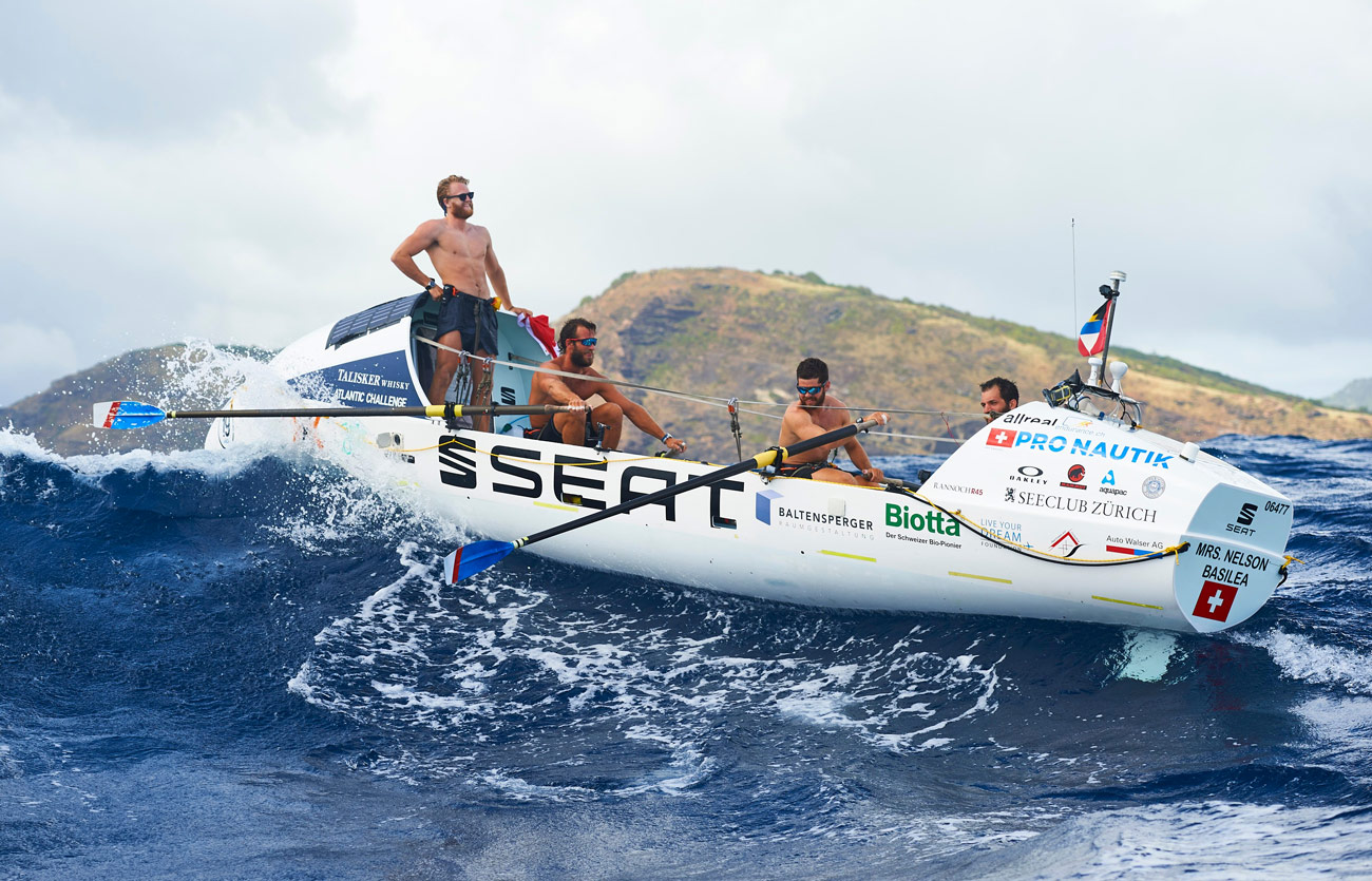 Childhood mates embark on mammoth rowing endeavour