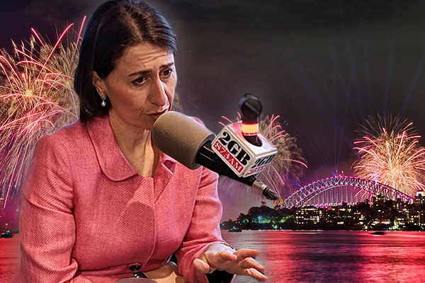 Article image for Premier says Sydneysiders could be asked to stay home if NYE fireworks go ahead