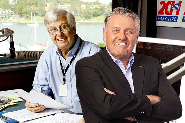 Ray Hadley farewells his friend Bob Rogers with hilarious radio tales