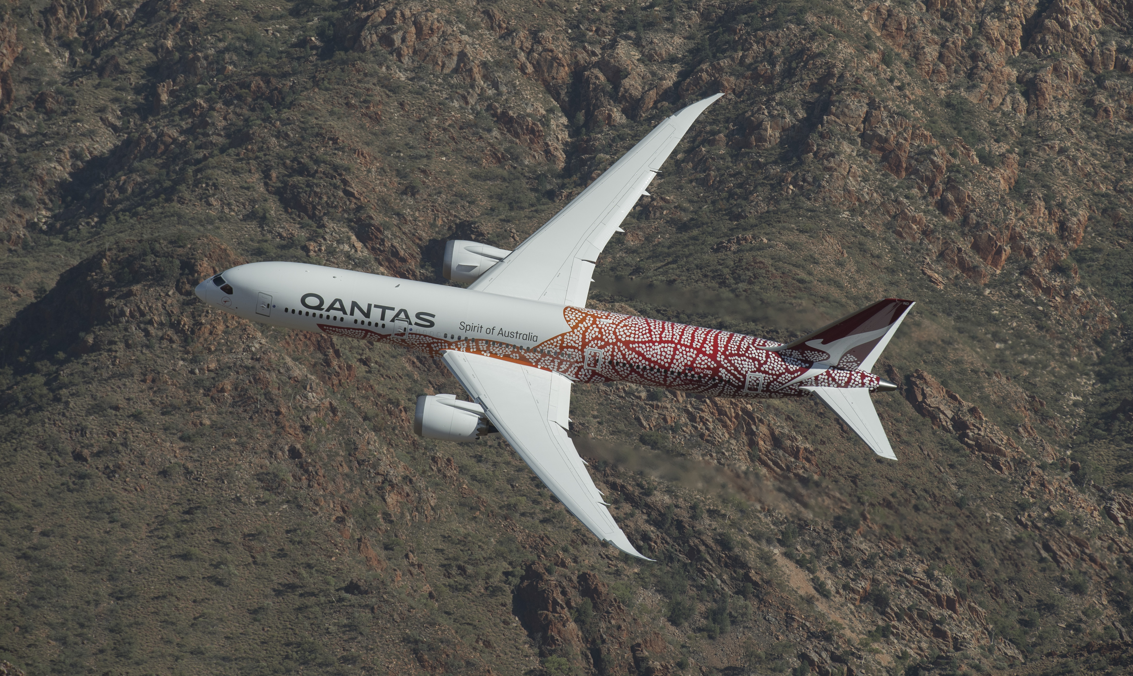 Article image for Qantas Dreamliner joy flight a ticket to Australia’s natural wonders