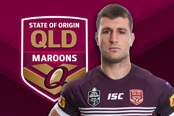 Article image for Maroons star thrilled with Origin selection and coaching reunion