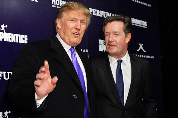 Article image for Piers Morgan shares surprise phone call from Donald Trump