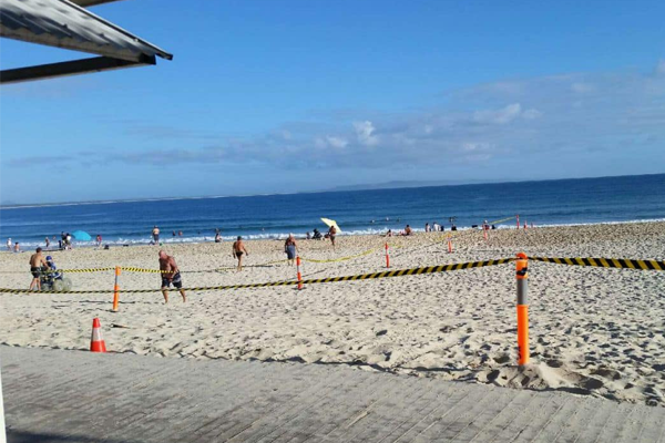 Aftermath of schoolies gathering causes beach closure