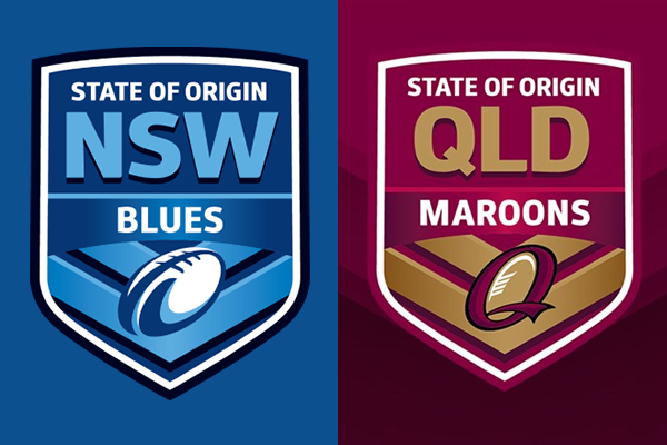 Article image for State of Origin: The Big Marn and Spud Carroll let slip the dogs of war