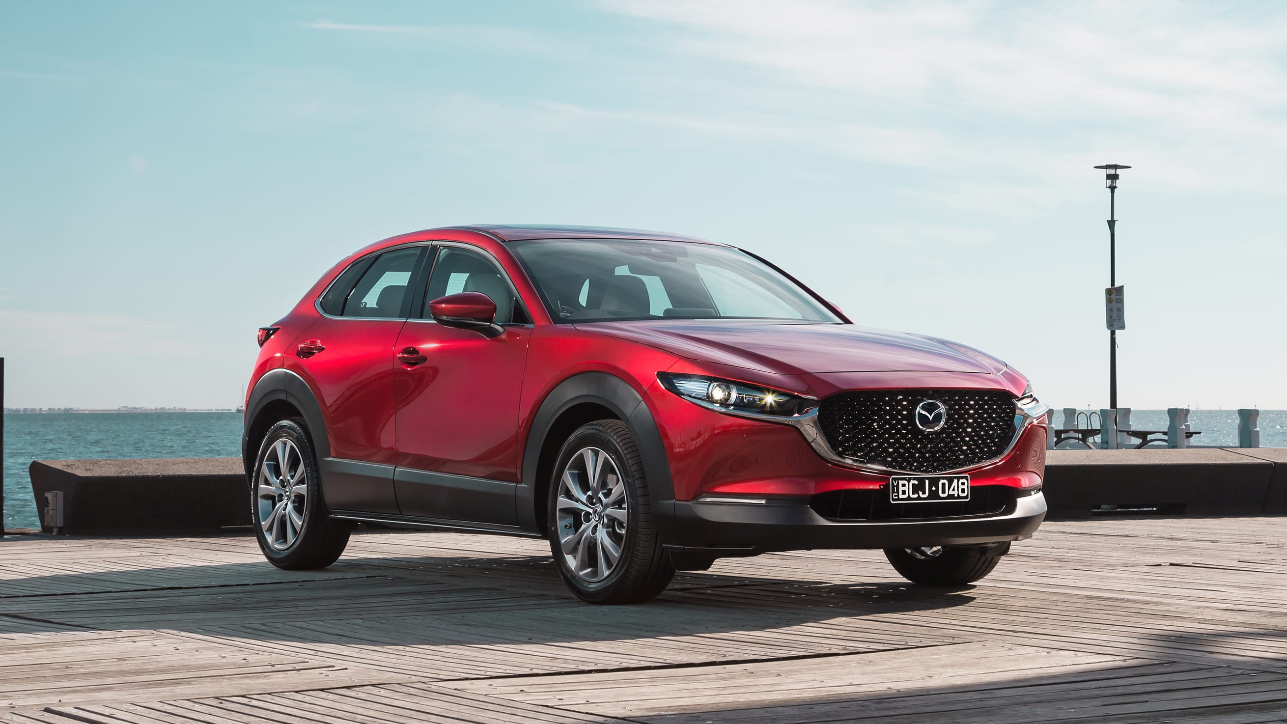 Mazda’s CX-30 SUV – the right package size for a small family, best in 2.5-litre form.