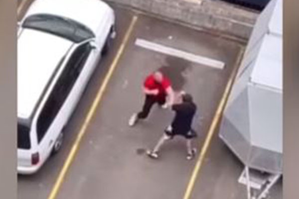 Article image for WATCH | Western Sydney fight club erupts in car park