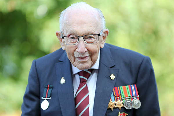 Article image for ‘He will be missed’: Captain Sir Tom Moore dies aged 100
