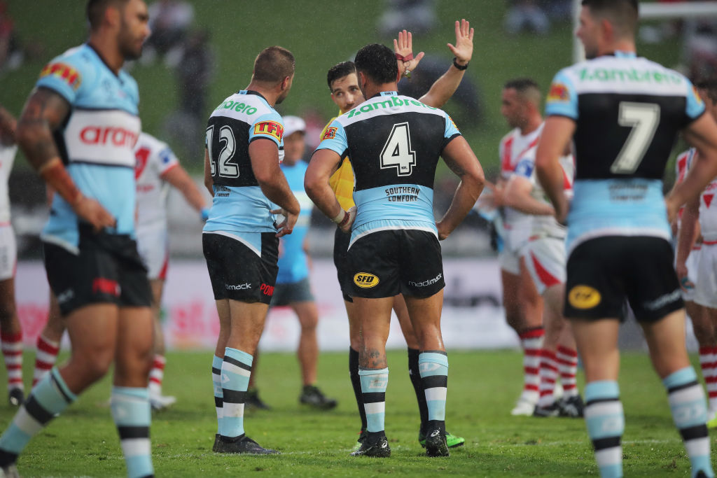 Article image for Paul Gallen claims Sharks centre Jesse Ramien’s reckless charge unjustified