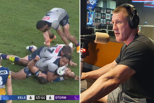 Article image for Paul Gallen and Mark Levy blow up over ‘inconsistencies’ in Kaufusi incident