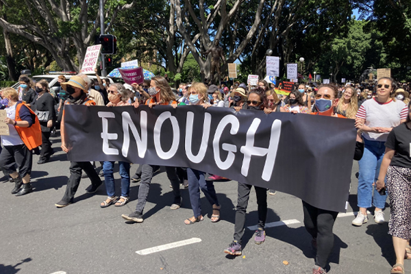 Prime Minister accused of ‘turning back’ on women as thousands ‘March 4 Justice’