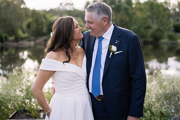 Newlyweds Ray and Sophie share ‘sneak peak’ of their special day