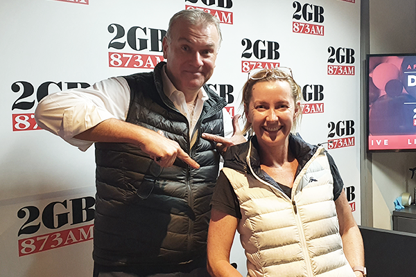 Someone call Vogue! 2GB hosts break out the winter fashion