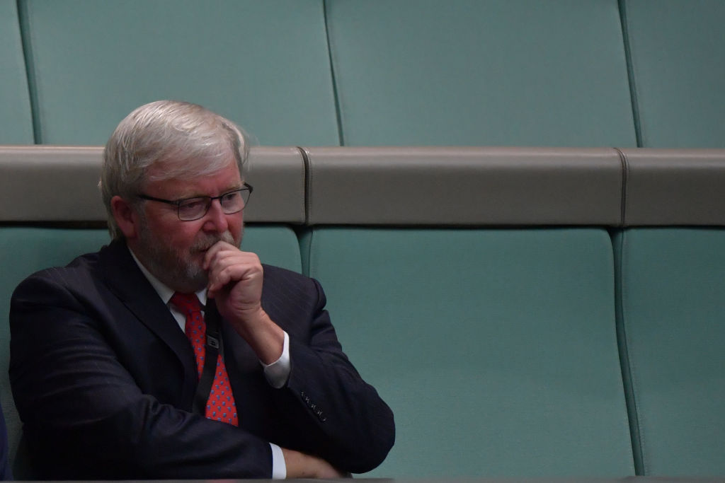 Kevin Rudd’s spontaneous trial as a ride-share driver