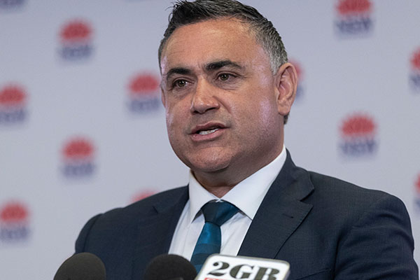 Article image for John Barilaro blasts QLD’s ‘act of bastardry’ against NSW over Olympics funding