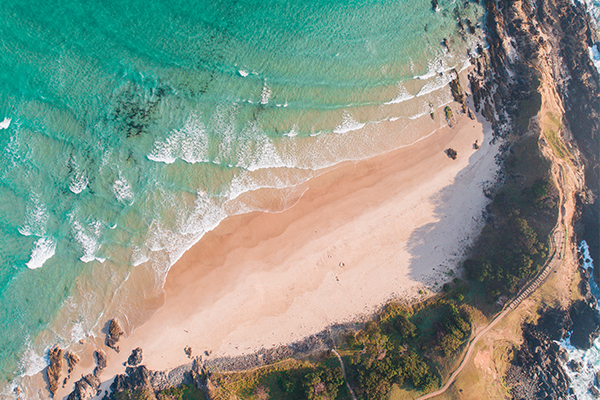 Article image for ‘Zero fear’ in Byron Bay as regional travel resumes