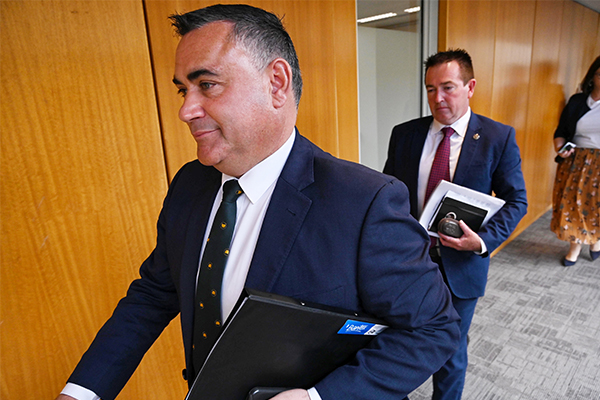 Article image for ‘We need some answers!’: Jim Wilson interrogates Barilaro appointment