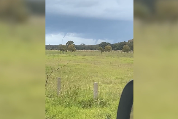 Article image for Weird weather: Taree ‘tornadoes’ caught on camera