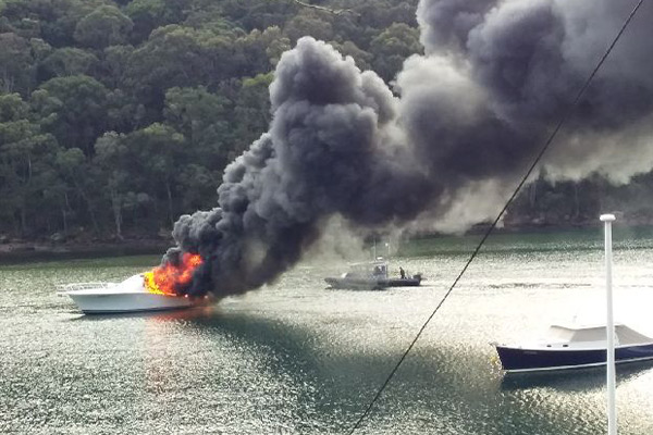 PHOTOS | Pittwater yachts destroyed in diesel fire