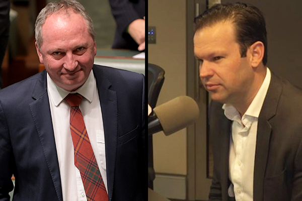 Article image for Matt Canavan weighs in after Barnaby Joyce faces Nationals’ party room