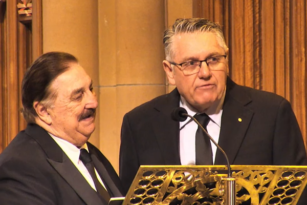 Ray Hadley farewells Bob Fulton in touching tribute at state funeral