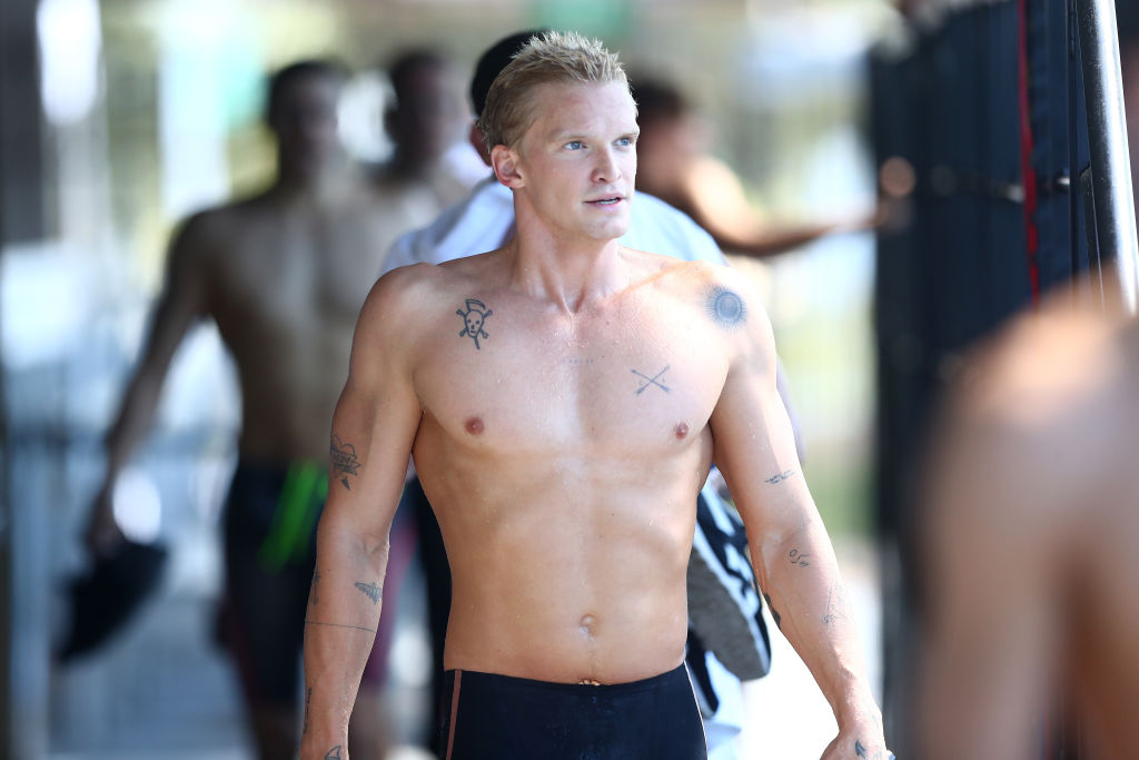Article image for Grant Hackett’s tip for Olympic future of popstar turned swimmer Cody Simpson