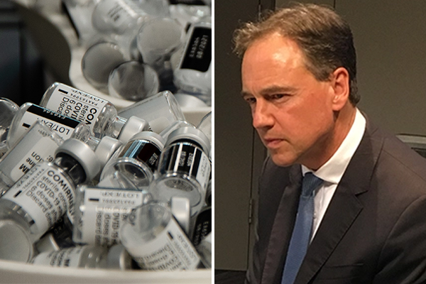 Article image for New advice for AstraZeneca ‘most cautious in the world’, Health Minister admits