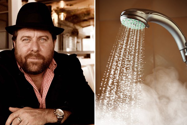 Article image for Shane Jacobson reveals dramatic proposal to end long hot showers