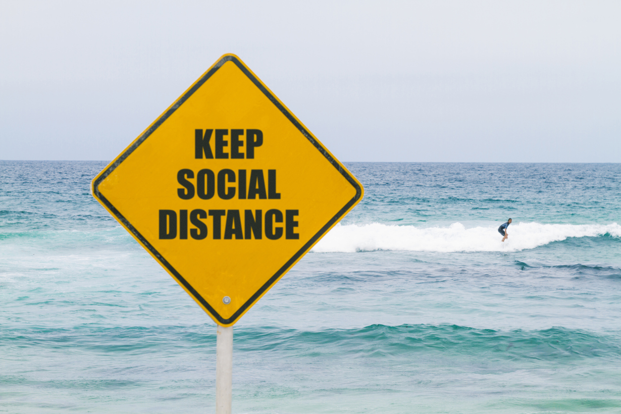 Article image for Surf lifesaver reveals social distancing’s dangerous downside for swimmers