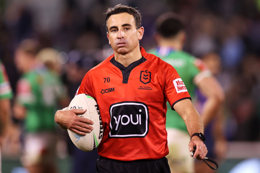 Article image for ‘We’ve got to be better’: Referee Gerard Sutton addresses Cleary conversion stuff-up