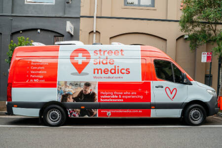 The Streetside Medics helping vaccinate those in need