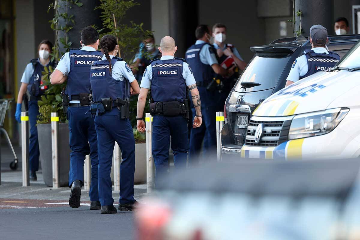 Article image for Known terrorist shot dead after stabbing six in New Zealand supermarket