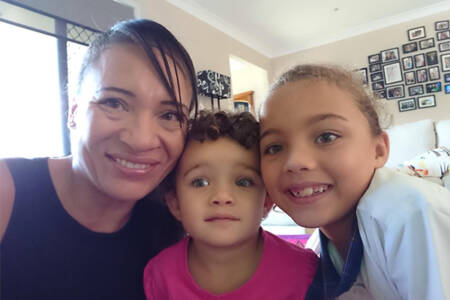 BORDER WIN | QLD mum reunited with her kids after months of waiting