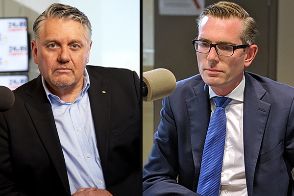 Article image for Ray Hadley confronts NSW Premier over ‘bedwetter’ jab