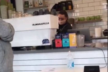 Ben Fordham shouts coffees at cafe targeted by anti-vaxxer