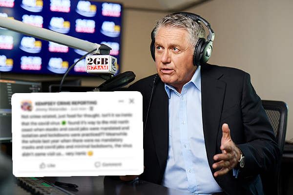 Article image for Ray Hadley calls on anti-vax senior chaplain to be stood down