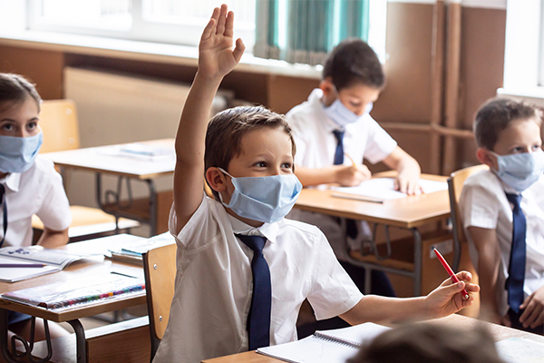 Article image for Education Minister assures mask recommendation ‘won’t be in place forever’