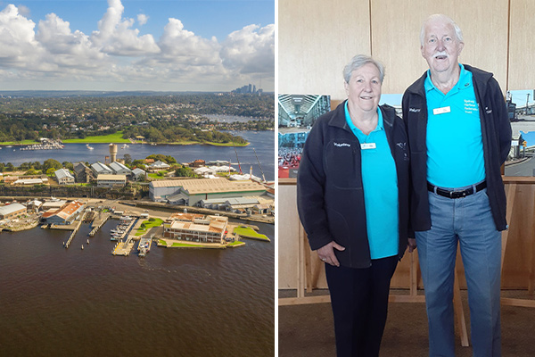 Article image for Sydney couple reveal highs and lows of Cockatoo Island history for 15 years