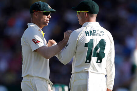 David Warner ‘pumped’ to be paired with opening batsman Marcus Harris
