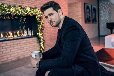 What King of Christmas Michael Bublé puts on his letter to Santa Claus