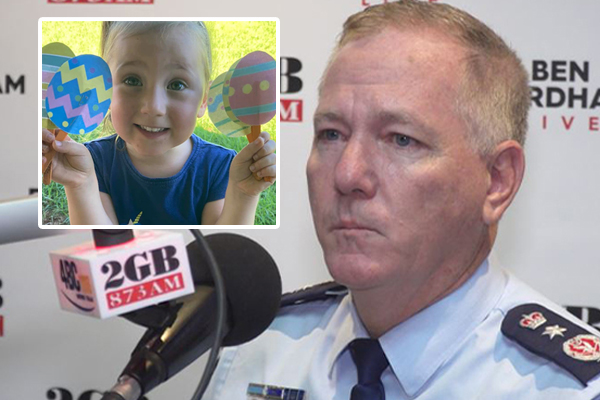 Article image for Mick Fuller reveals WA police boss ‘broke down and cried’ when Cleo Smith found