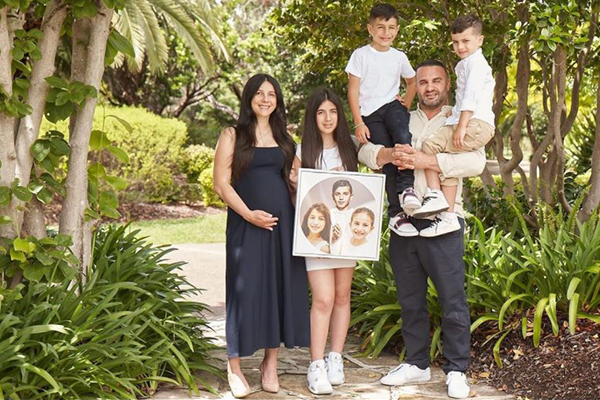 Article image for ‘So much joy’ at last for Abdallah family welcoming rainbow baby