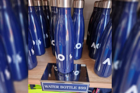 How you can avoid forking out $99 for an Australian Open water bottle