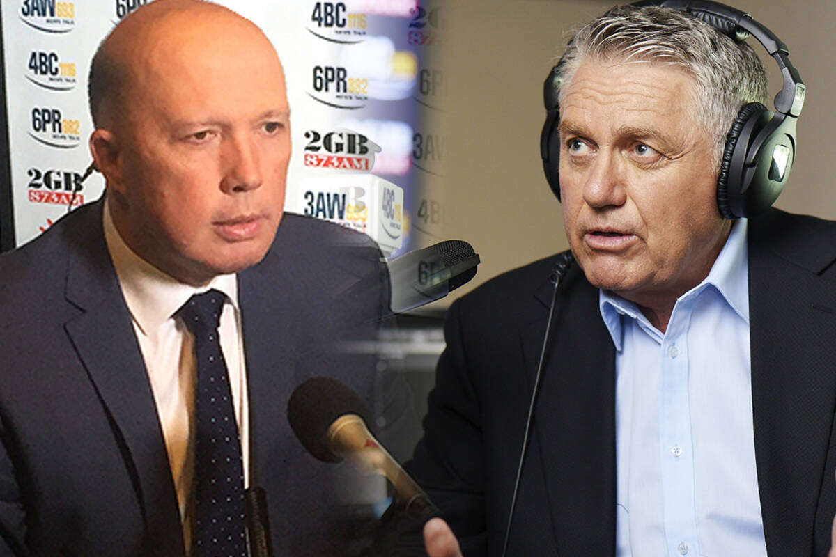 Article image for Ray Hadley grills Peter Dutton for holding back Christensen probe findings
