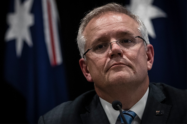 Article image for Liberal MP calls on ‘rogue’ leak to quit over ‘appalling’ texts bagging PM